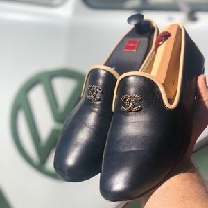 Chanel Signature CC Flats Vintage EUC